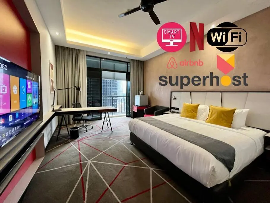 #211 M101 Dang Wangi Klcc View Pool By Livin Apartment Kuala Lumpur Malaysia